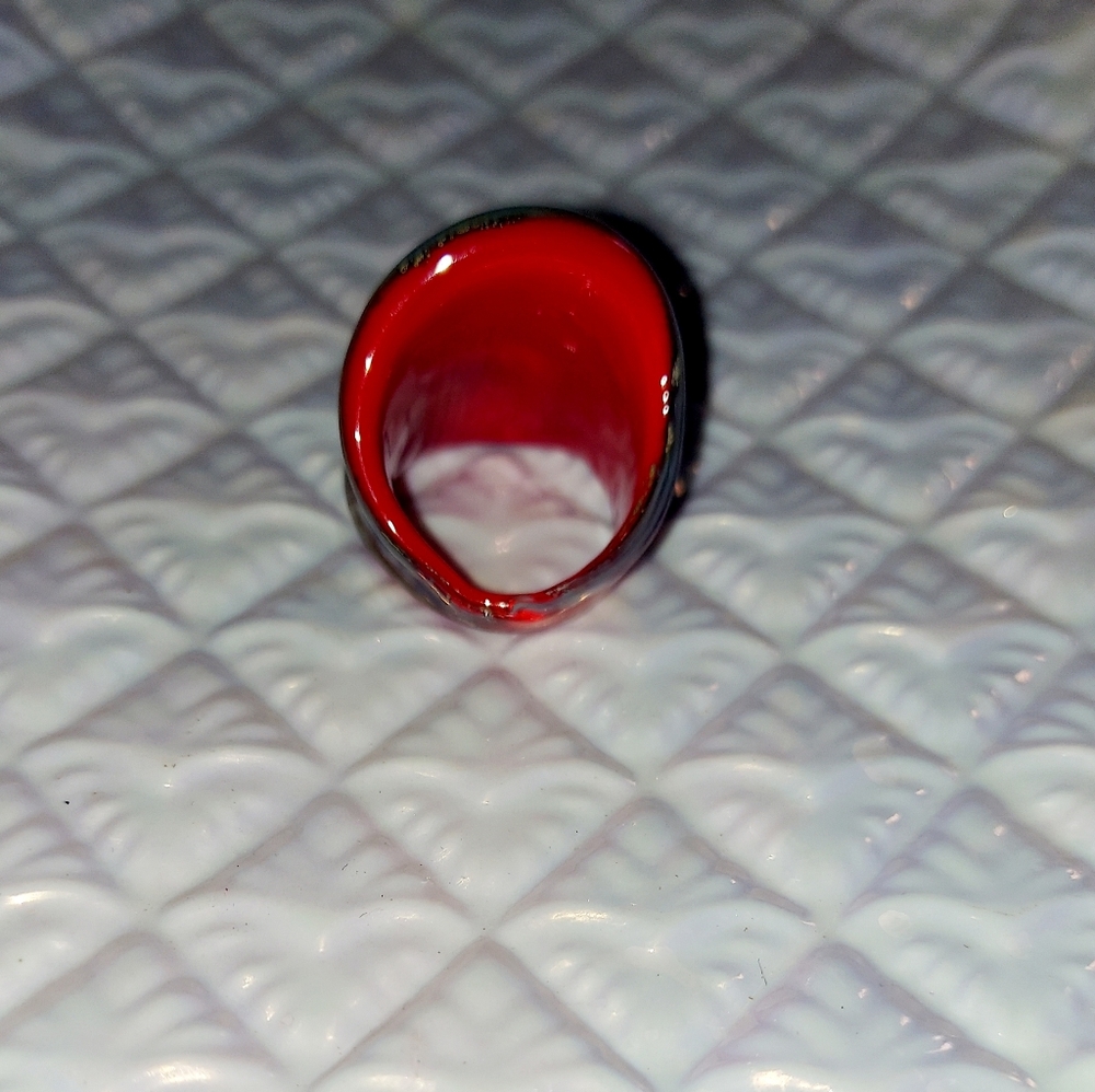 Colorful Glass Ring - Picture 4 of 4